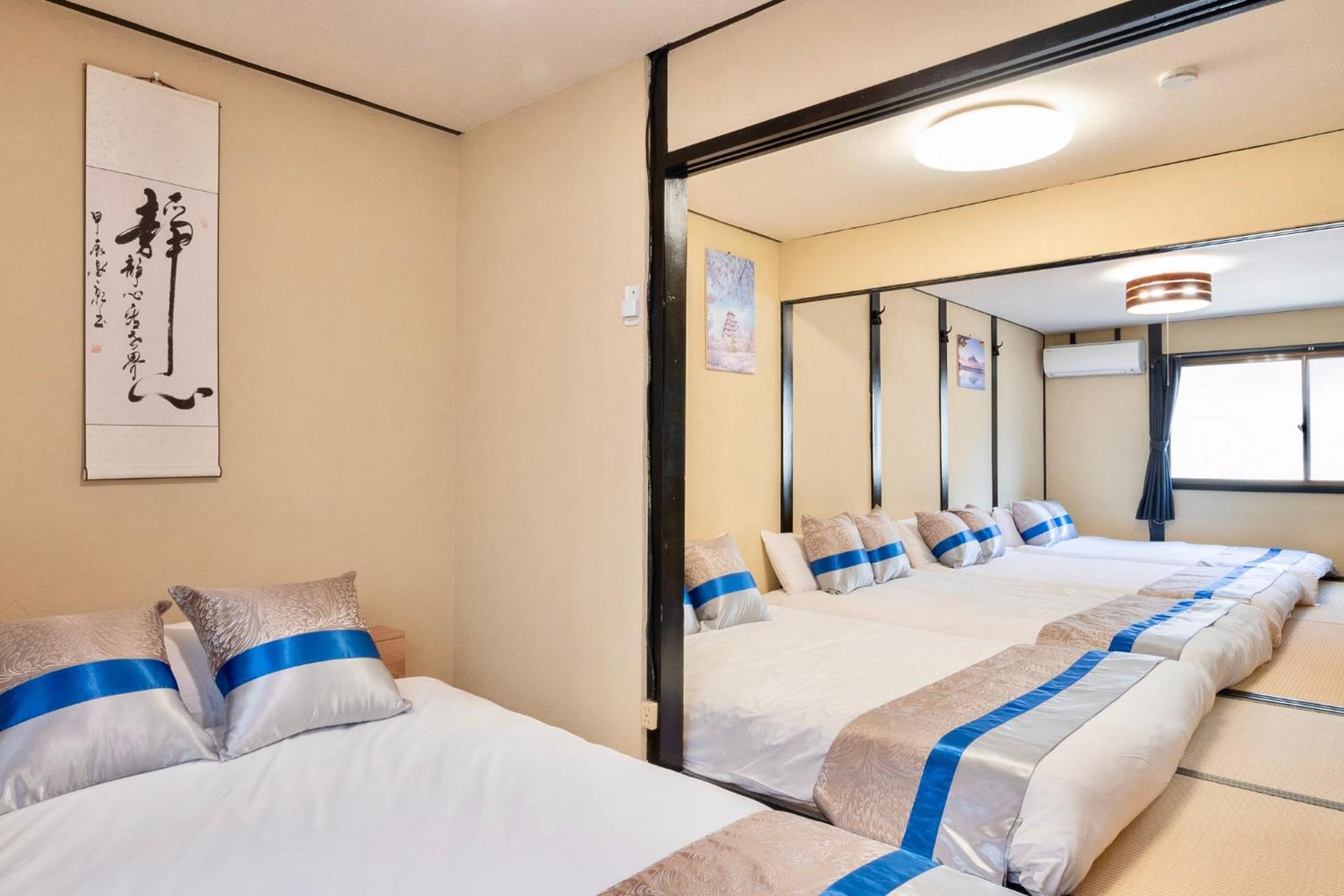 Kizuna 絆 - 5 Bedding In 2 Tatami Rooms, Max 11, 1 And A Half Bath Rooms, 30min To Usj, Kaiyukan Aquarium & Namba, 12min To Kyocera Dome, , Japanese Style Private House Ōsaka