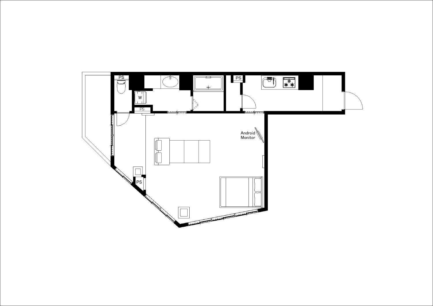 Apartment Bona Shinmachi Ōsaka