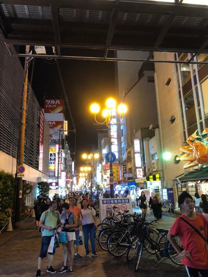 道頓堀心斎橋界隈豪華公寓3居室84平米日 本橋駅20秒黒門市場2min京都45min奈良40min