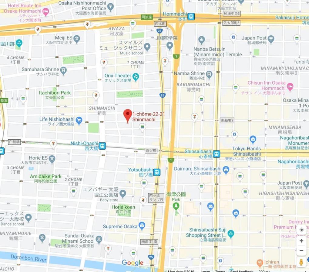 Apartment Es41 Elizabeth Garden Shinmachi Osaka