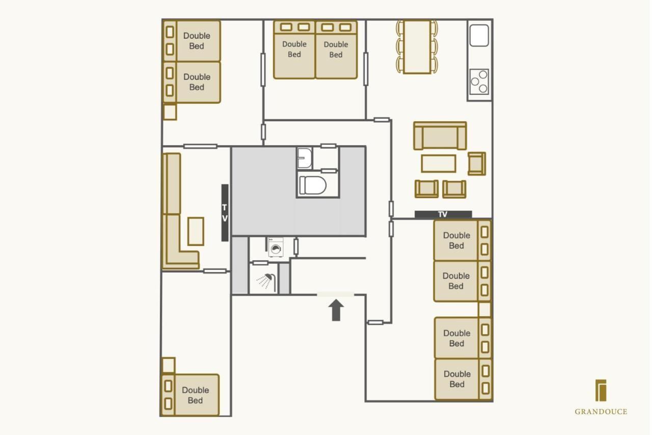 Apartment Stay&go Namba Sennichimae *