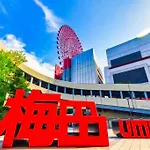 55平方!2卧室可住7人,5分黒門市場,難波,道頓堀,心斎橋,大阪城,天王寺,Wi-Fi,新規