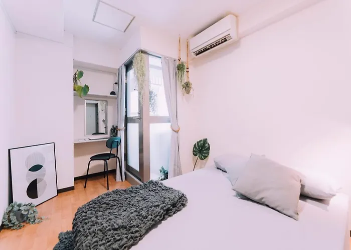 Minimalist Loft Namba Compact Studio With A 24-Hour Gym Ma502