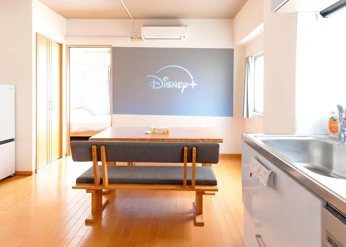 New Family Apartment Namba Park 3Min Walk 9Ppl