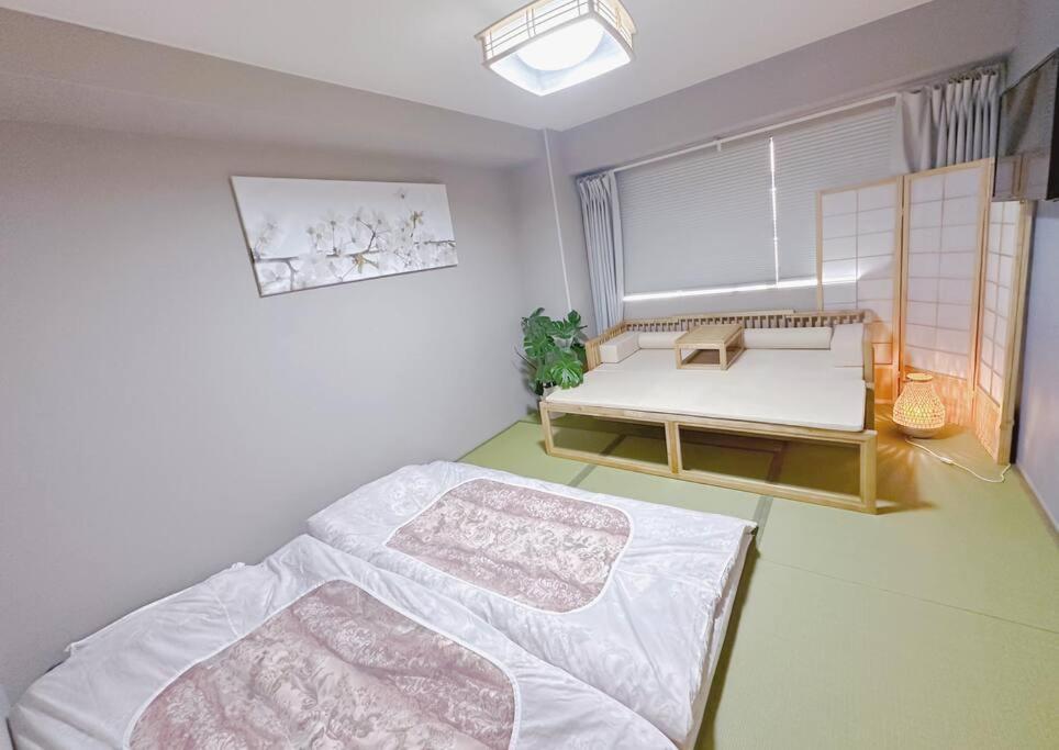 55平方!2卧室可住7人,5分黒門市場,難波,道頓堀,心斎橋,大阪城,天王寺,wi-fi,新規 Apartment Osaka