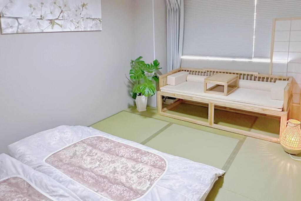 55平方!2卧室可住7人,5分黒門市場,難波,道頓堀,心斎橋,大阪城,天王寺,wi-fi,新規 Apartment Osaka