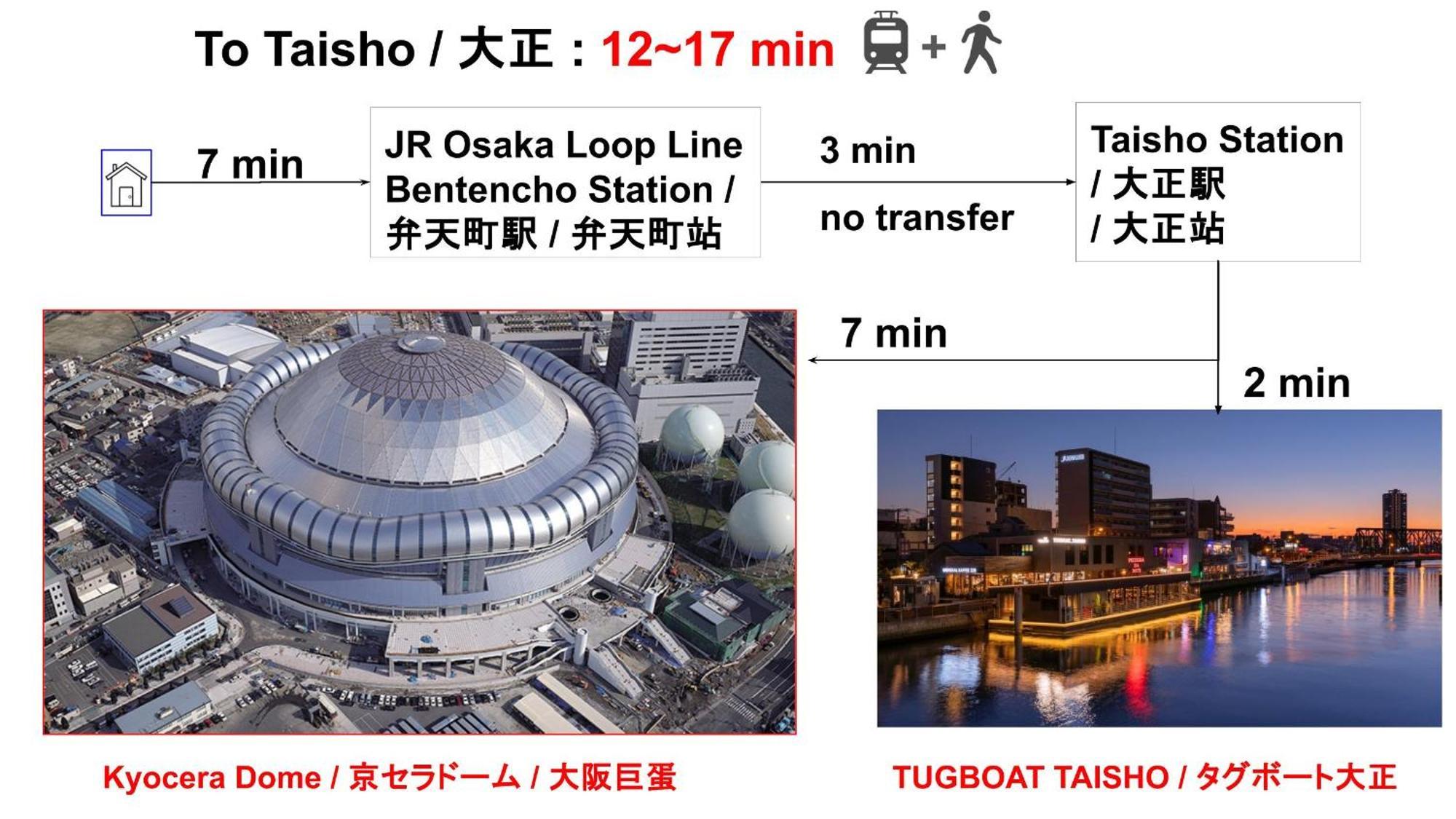 15 Min To Shinsekai&tsutenkaku&harukas&umeda&osaka,25min To Shinsaibashi&dotonbori, 50min To Kyoto&nara&kobe Osaka