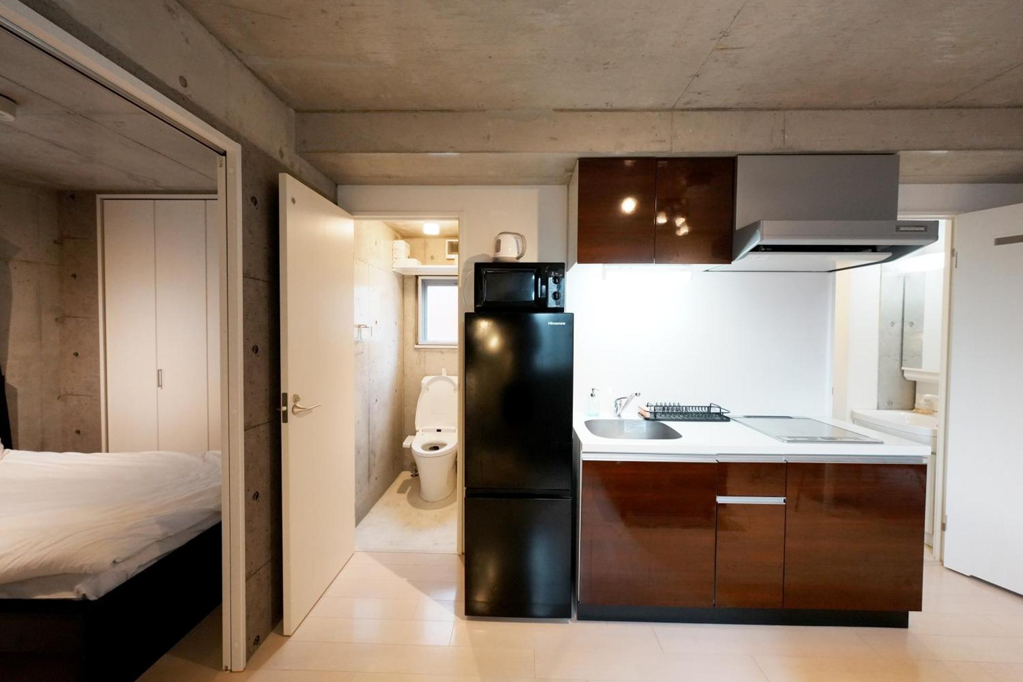 Apartment 今宮駅徒歩2分大国町駅5分 難波道頓堀も徒歩圏内402 ホテルリネン使用