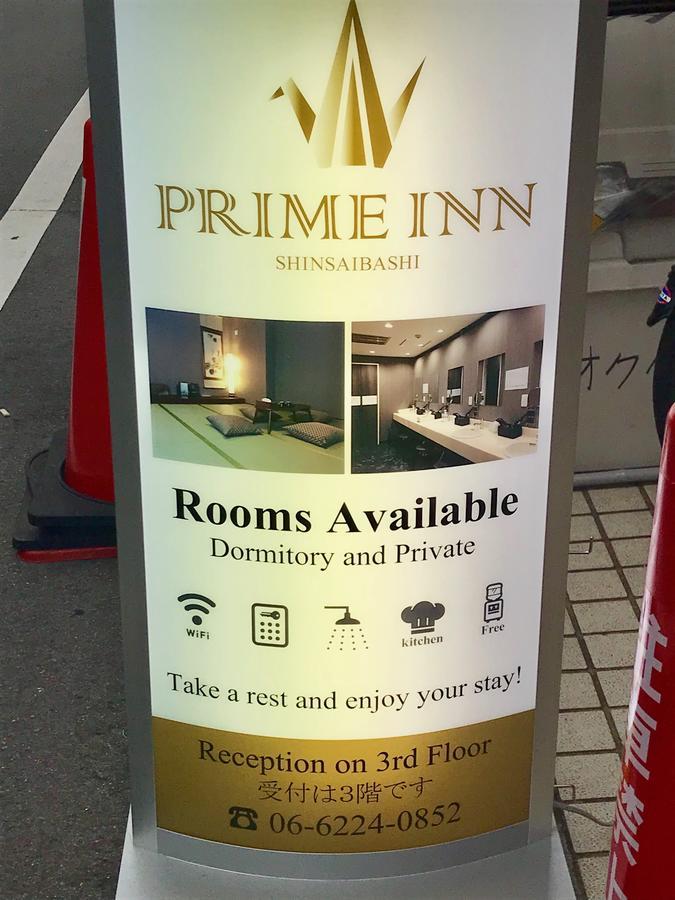 Hostel Prime Shinsaibashi Osaka