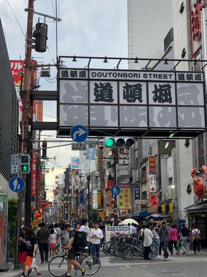 Apartment 道頓堀心斎橋界隈豪華公寓3居室84平米日 本橋駅20秒黒門市場2min京都45min奈良40min *